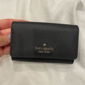 Kate spade mini black wallet